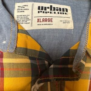 Urban Pipeline Multicolor Plaid Shirt